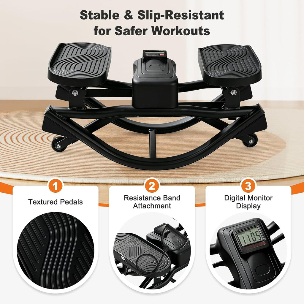 3D Motion Stair Stepper 350LBS Capacity