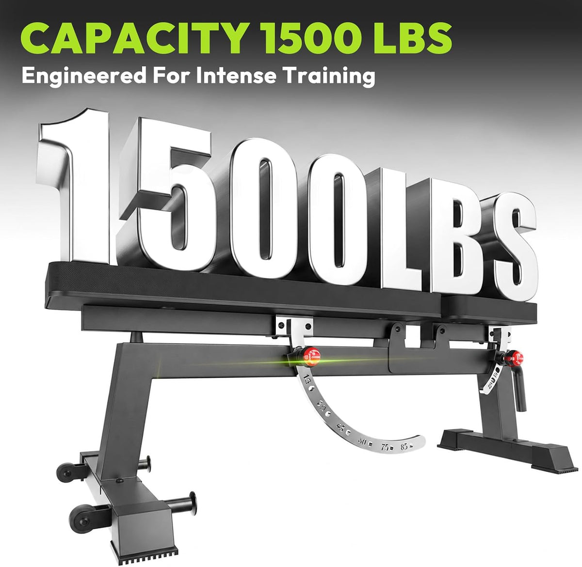 1500 LBS Adjustable Weight Bench
