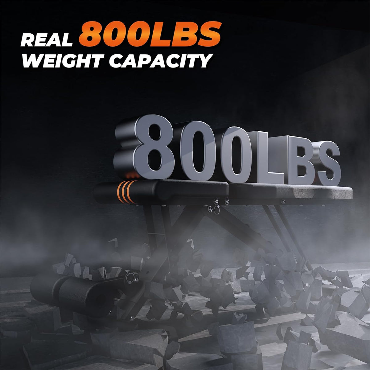 800 LBS Adjustable Weight Bench 2026 Version