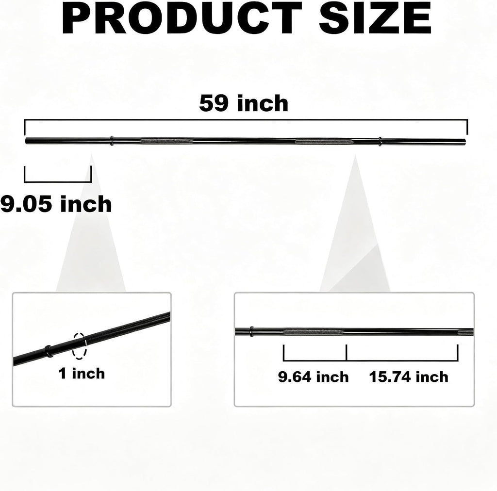 Standard Barbell 300 LB Capacity