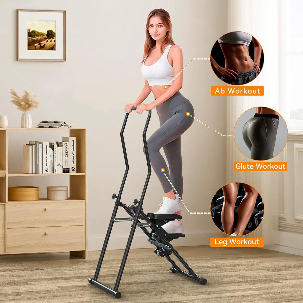 Foldable Vertical Stair Climber 110KG Capacity