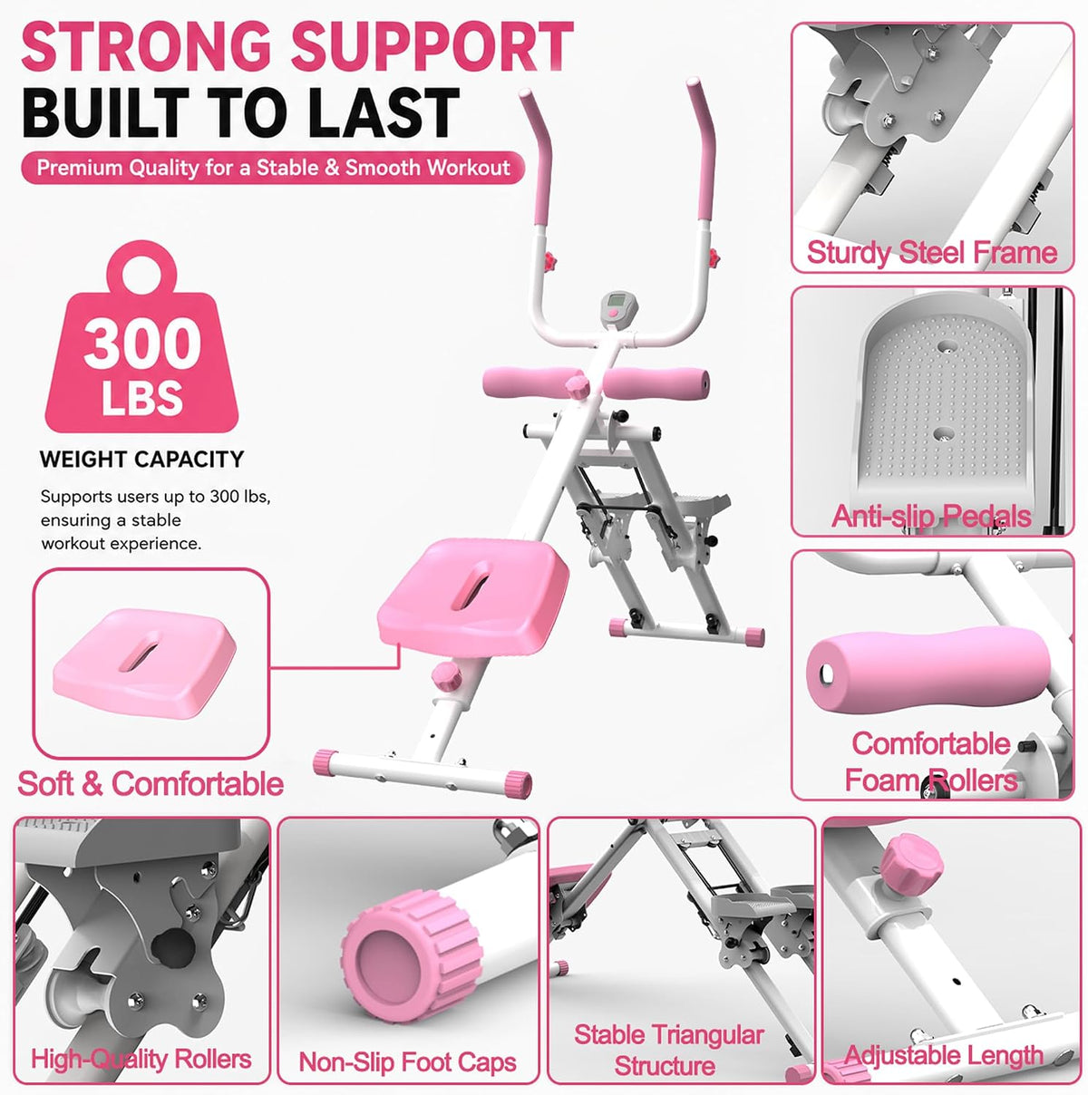 2-in-1 Stepper & Ab Machine