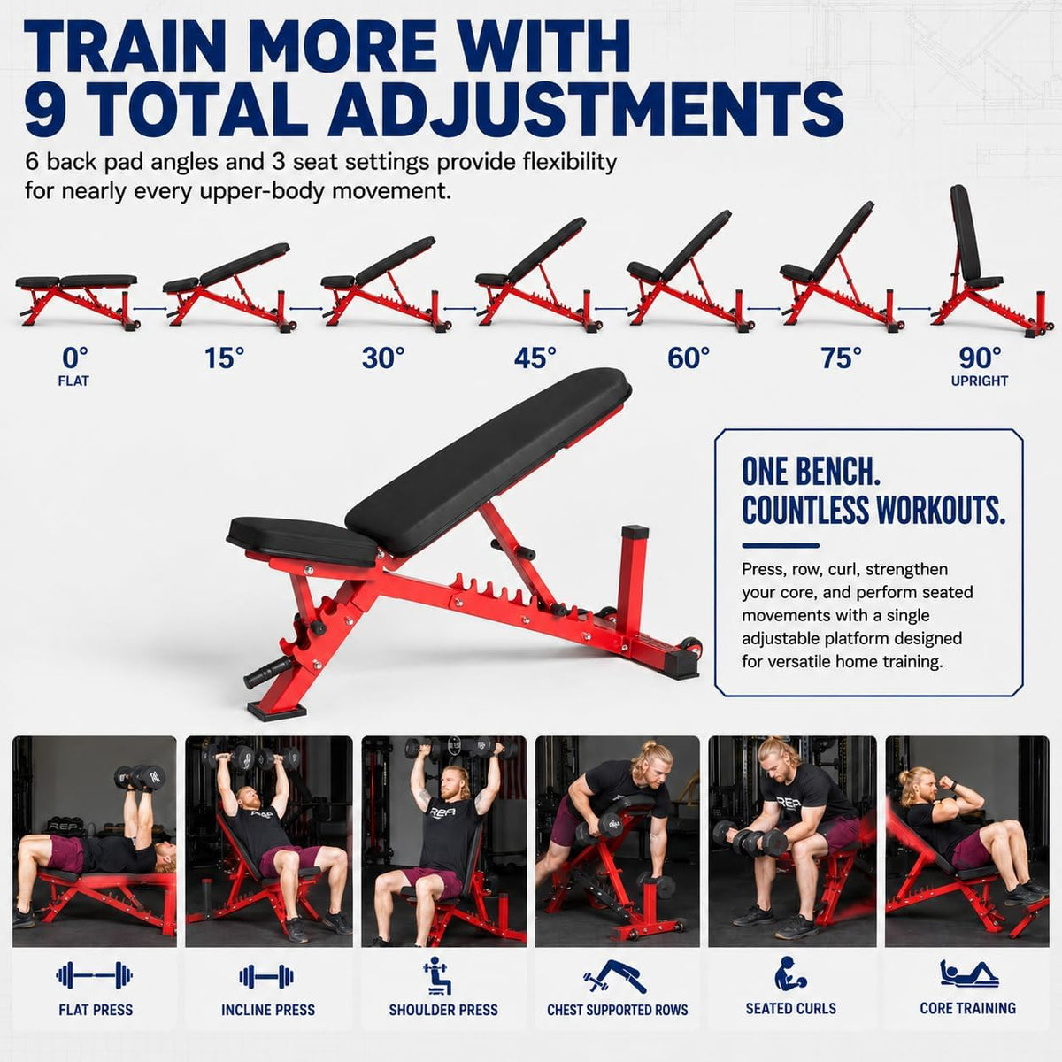 Adjustable Weight Bench AB-3100