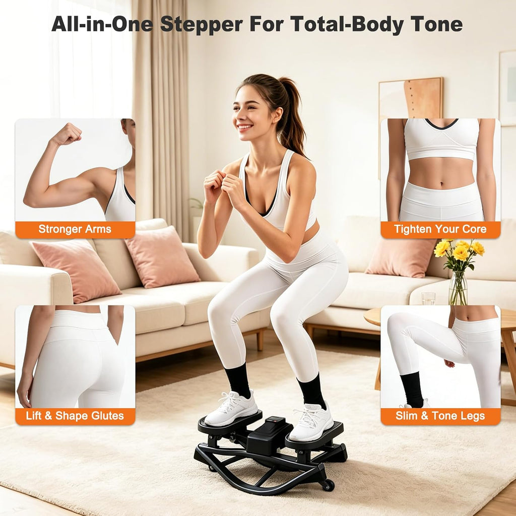 3D Motion Stair Stepper 350LBS Capacity