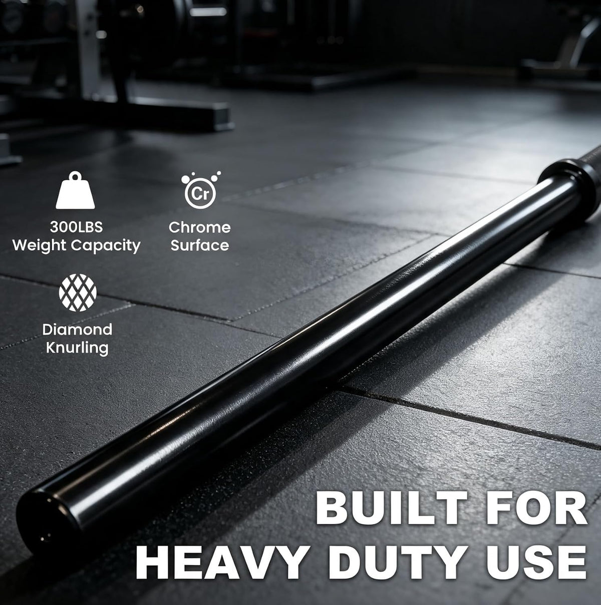 Standard Barbell 300 LB Capacity