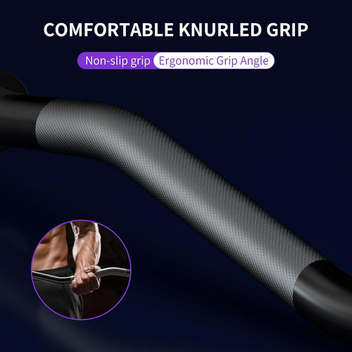 47" EZ Curl Bar 1-inch Curling Bar