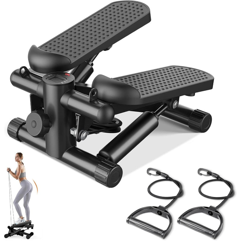 Mini Twist Stepper with Resistance Bands