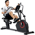 Recumbent Cross Trainer with Arm Exercisers