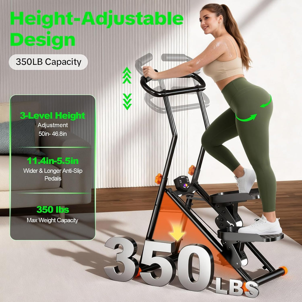 Stair Stepper Adjustable Height & Resistance