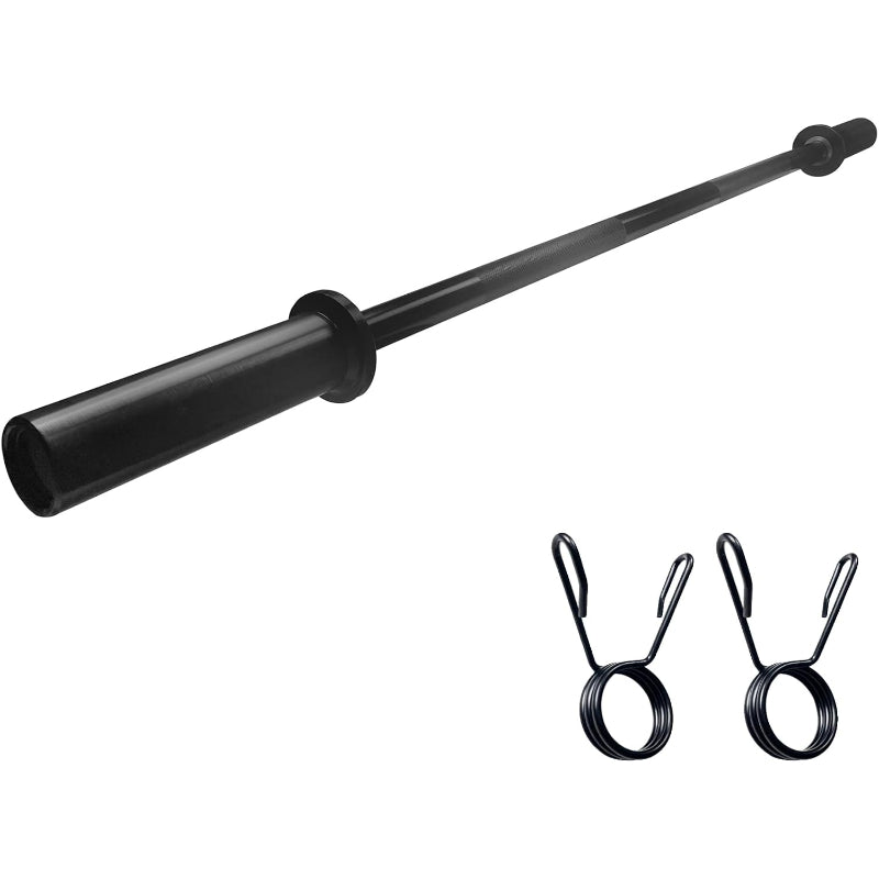 4/5/6FT Olympic Straight Weight Bar Black