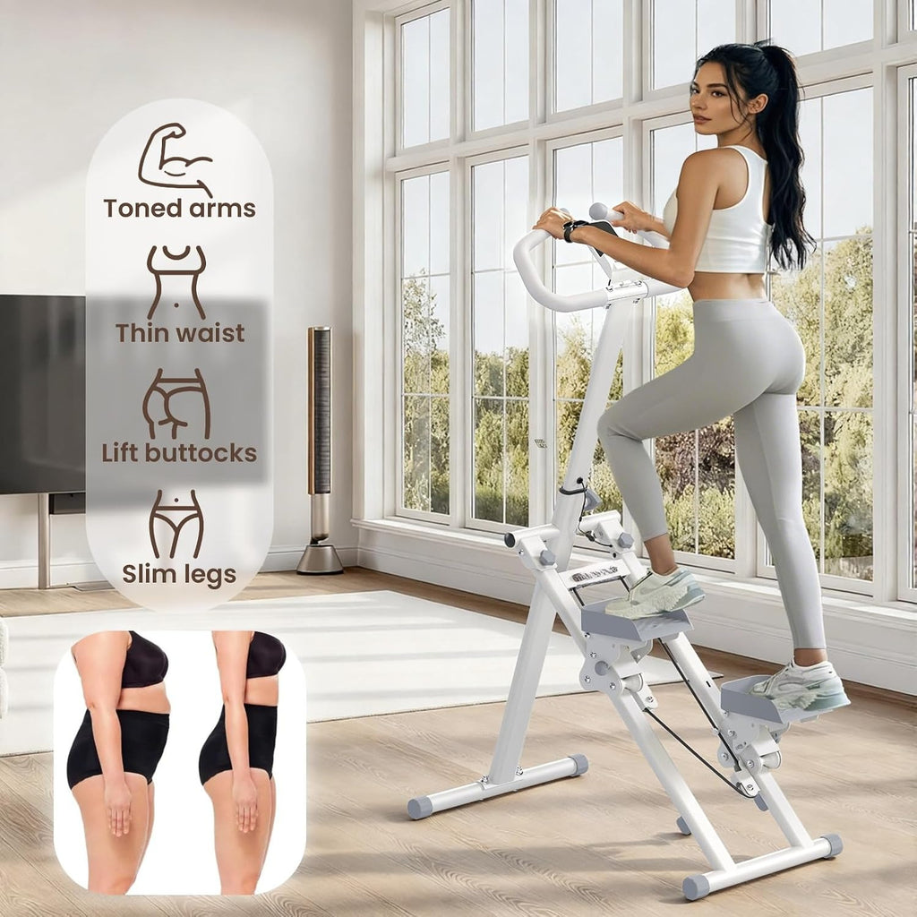 Foldable Stair Climber for Full Body Workout
